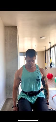 Customer photo review of Cinturón de Levantamiento IRONSIDE