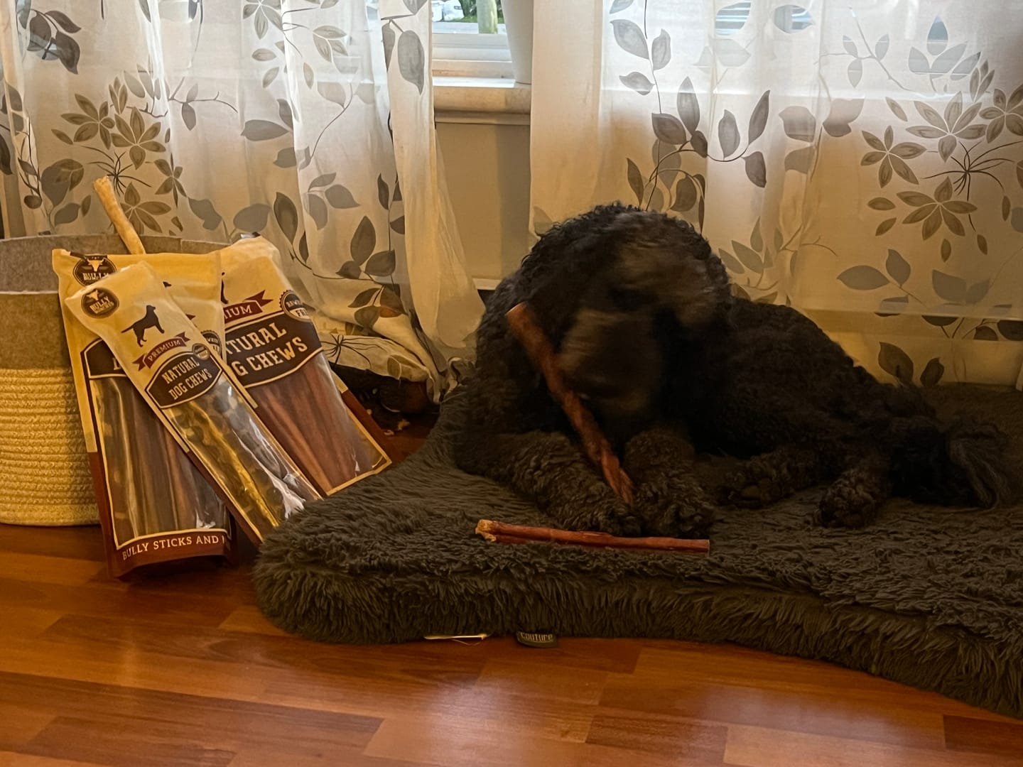 Customer photo review of 12 Inch Braided Jerky Stick