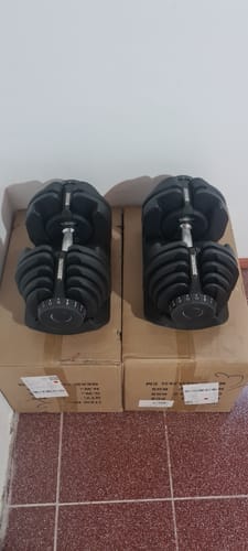 Customer photo review of Mancuerna Ajustable 40 Kg