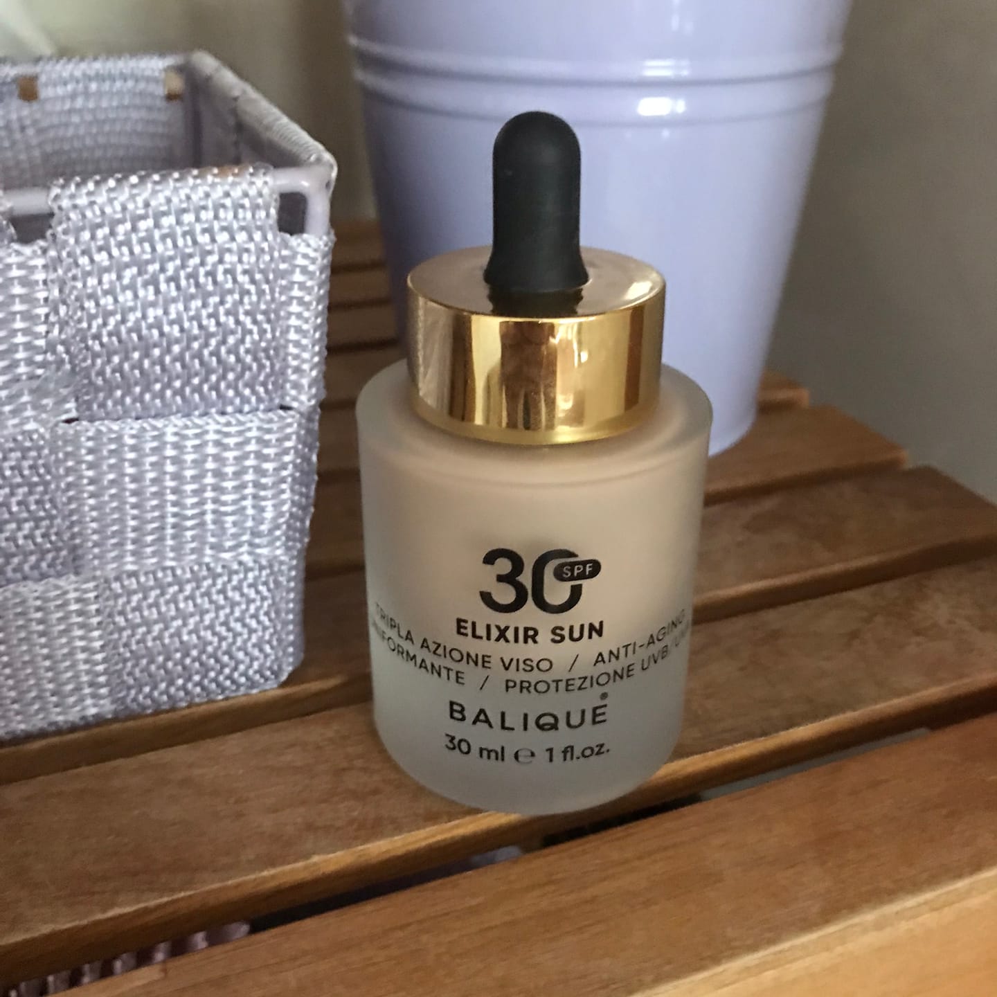 Customer photo review of ELIXIR SUN SPF30 - Siero Viso tripla azione