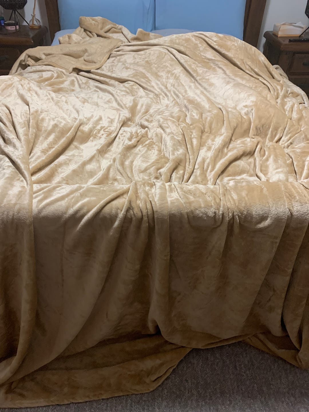 Customer photo review of The Mega Blanket