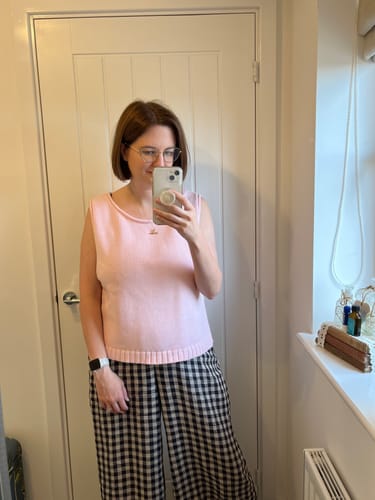 Customer photo review of The Staple Tank - Mallow