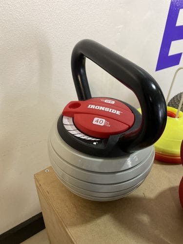 Customer photo review of Mancuerna Ajustable IRONSIDE 24 Kg