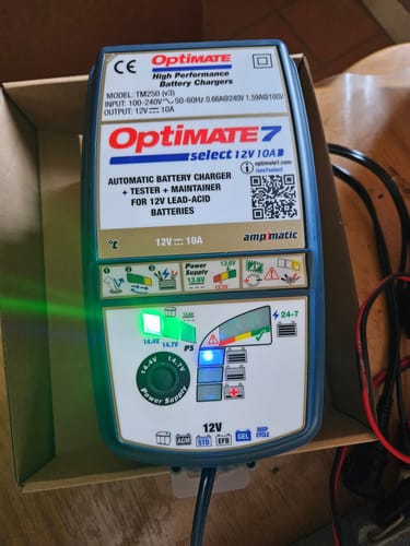 Customer photo review of Optimate 6 Select Smart Battery Charger - Tm190