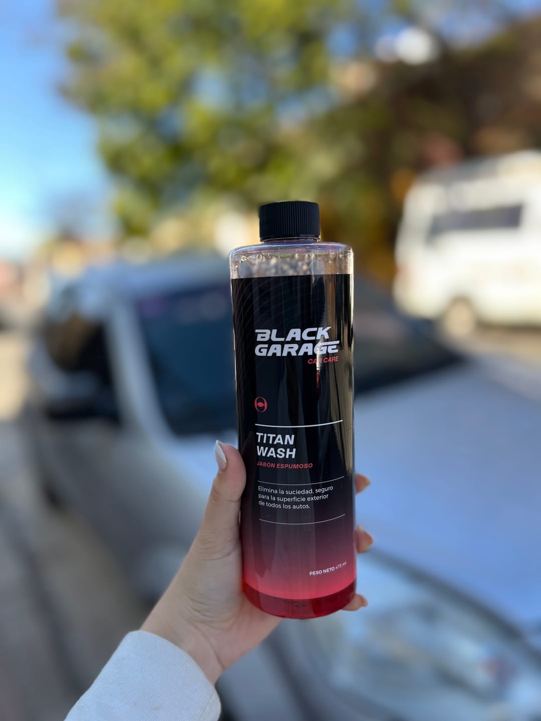 Customer photo review of Titan Wash - Jabón Espumoso BLACK GARAGE