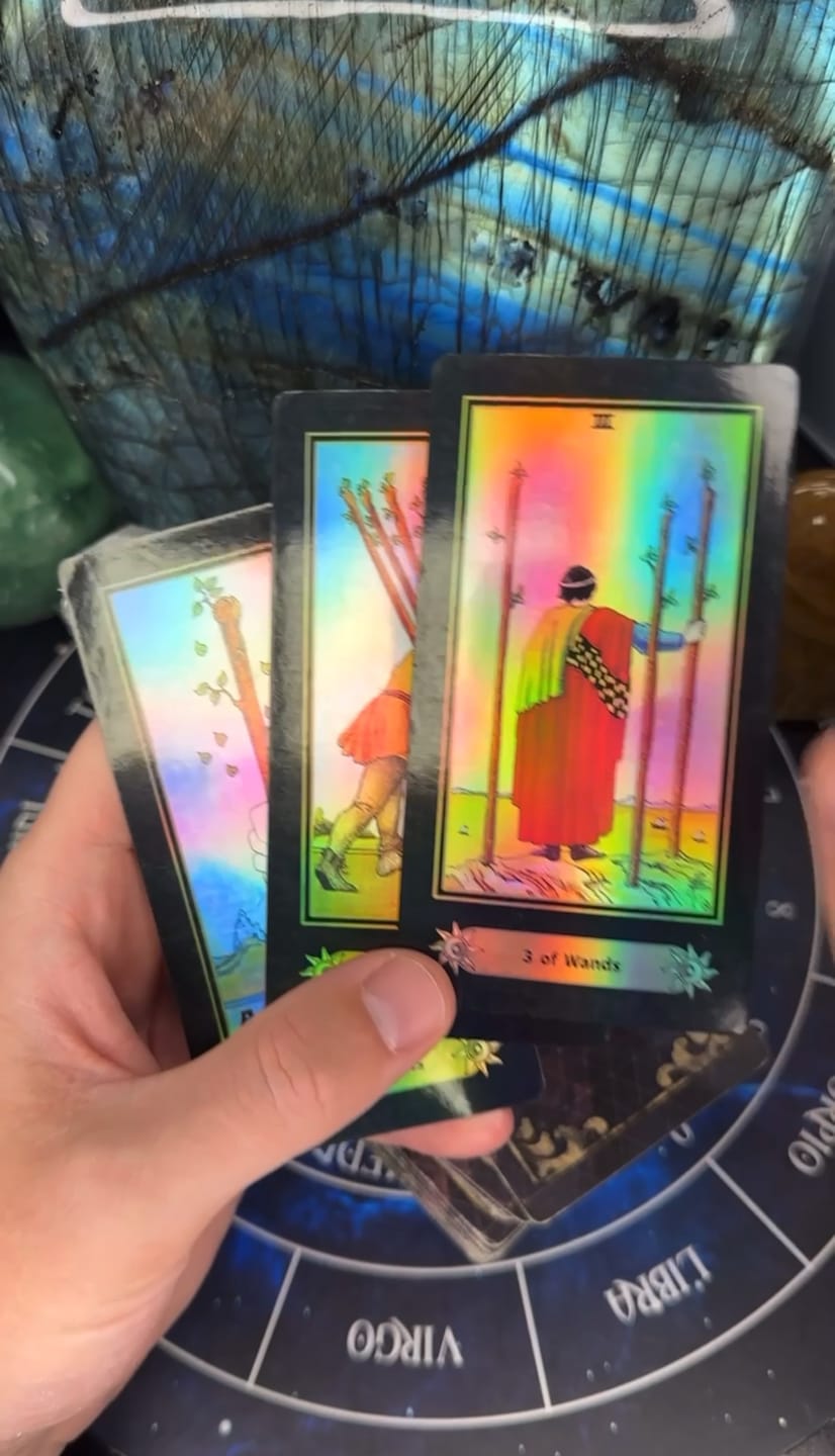 Customer photo review of 3 Card Tarot reading