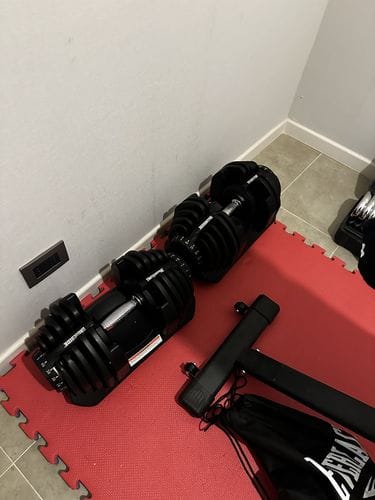 Customer photo review of Mancuerna Ajustable 40 Kg