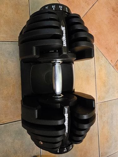 Customer photo review of Mancuerna Ajustable 40 Kg