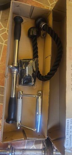 Customer photo review of Set de 4 Agarres IRONSIDE LITE