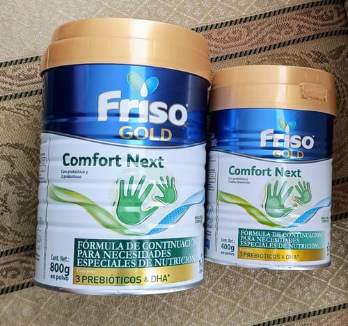 Customer photo review of Friso Gold Comfort Next (1 A 3 Años) Pack C/ 1.2 Kg