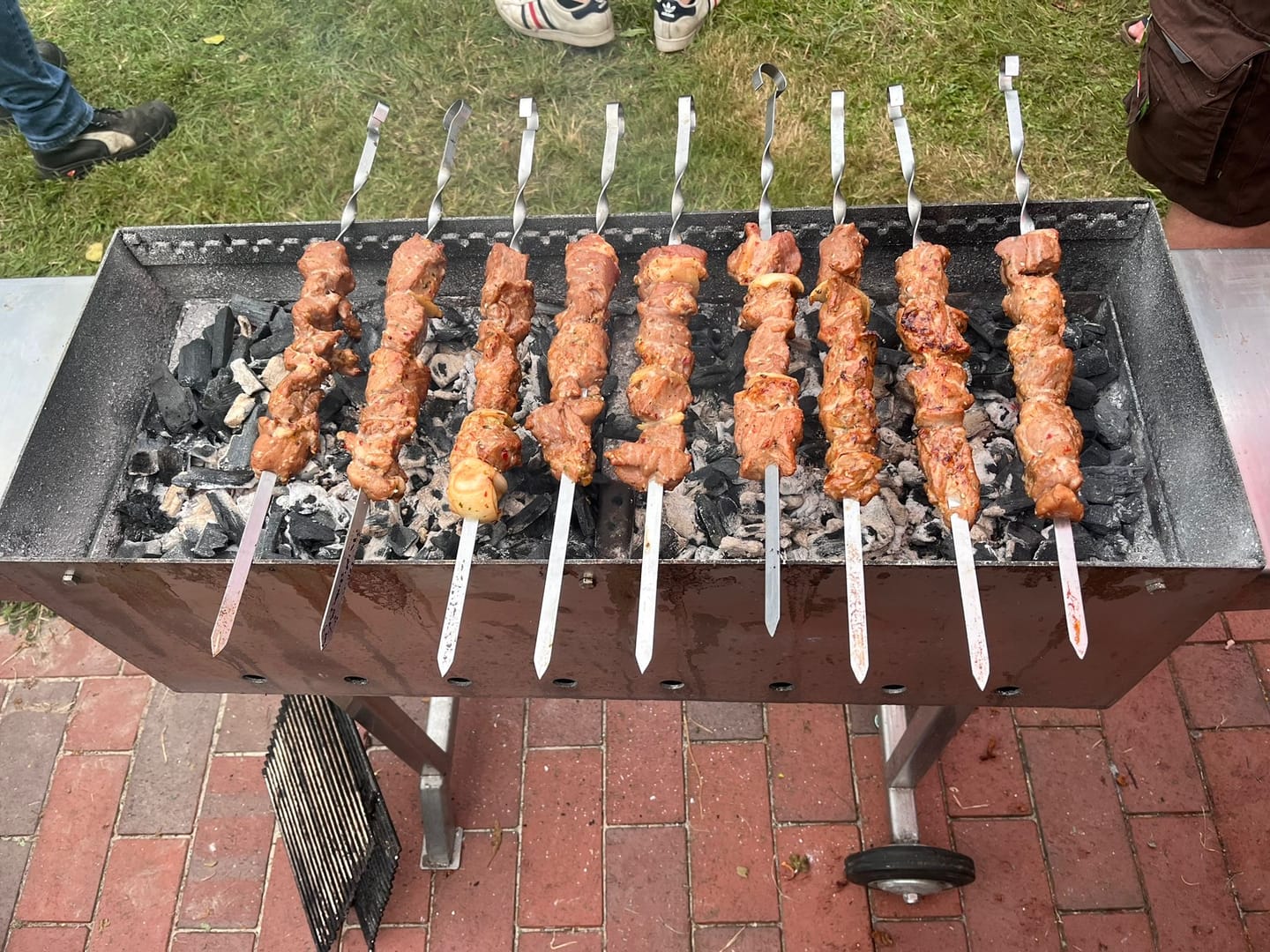 Customer photo review of Schweine-Schaschlik Yakuza – mariniert mit Teriyaki, Chili & Sesam | mySchaschlik