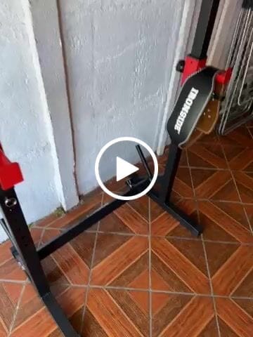 Customer photo review of Squat Rack IRONSIDE