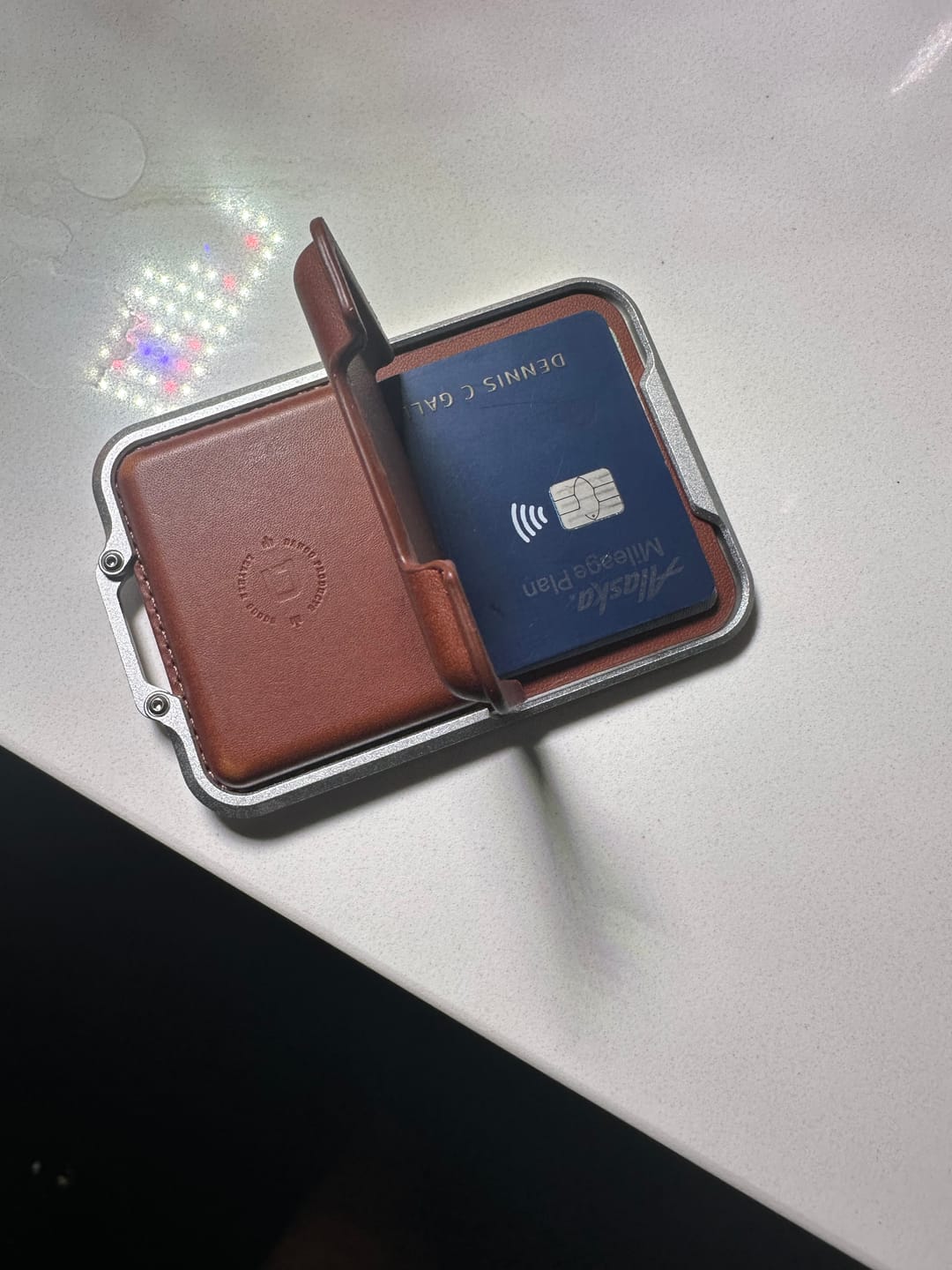 Customer photo review of MAGSAFE WALLET
