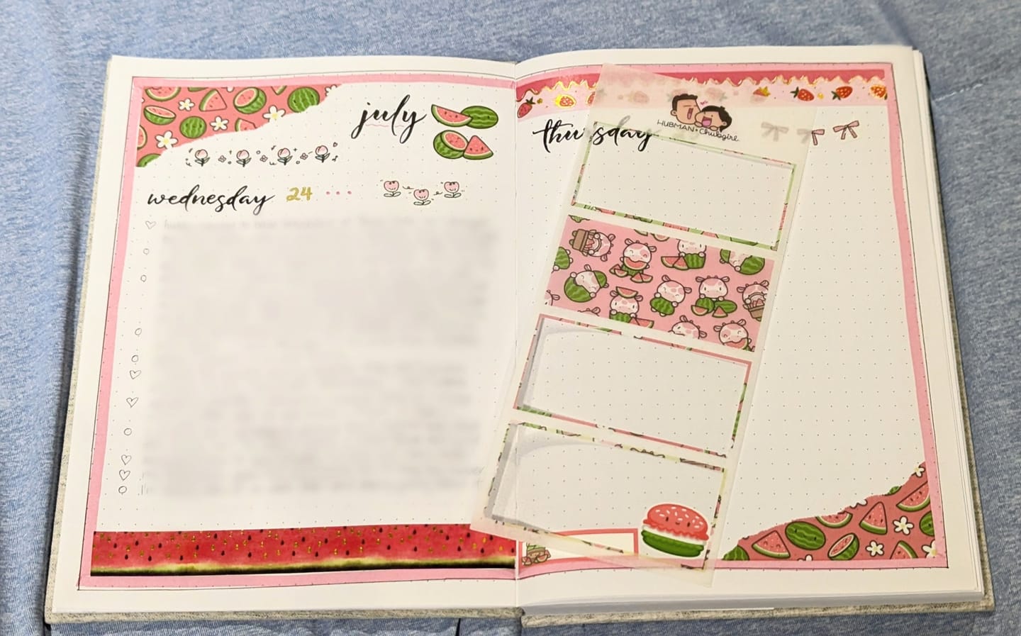 Customer photo review of Summer Watermelons Variety Sticker Pack