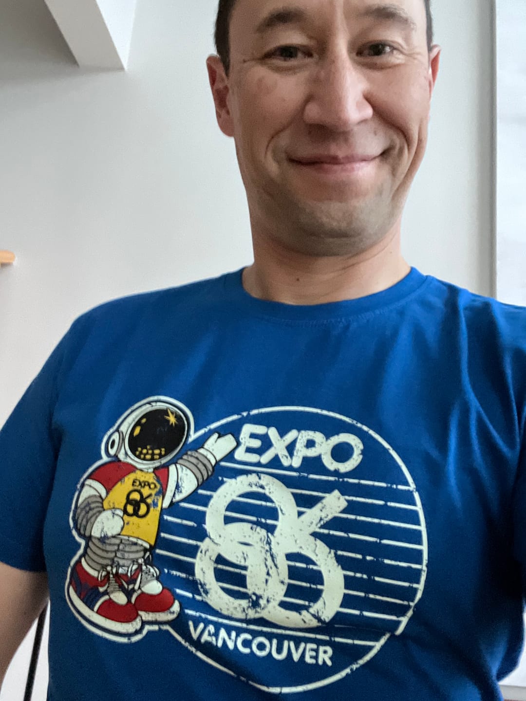 Customer photo review of Ernie Expo 86 Vancouver T-shirt