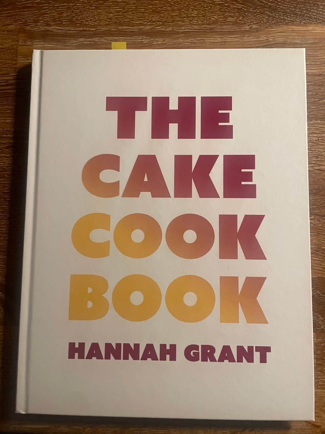 Customer photo review of The Cake Cookbook (Dansk)