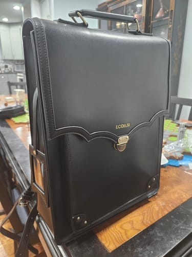 Customer photo review of Aria Vintage Backpack for 15.6 Inches