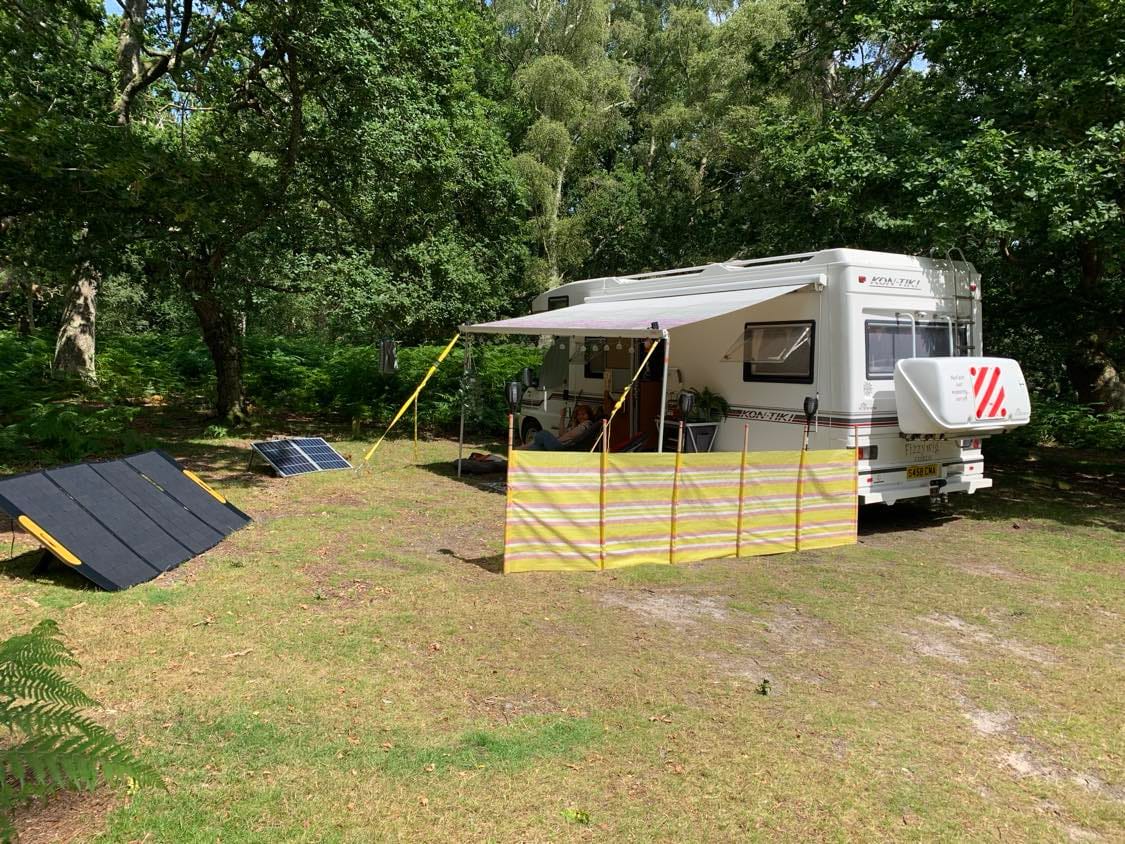Customer photo review of VTOMAN 400W Foldable Portable Solar Panel