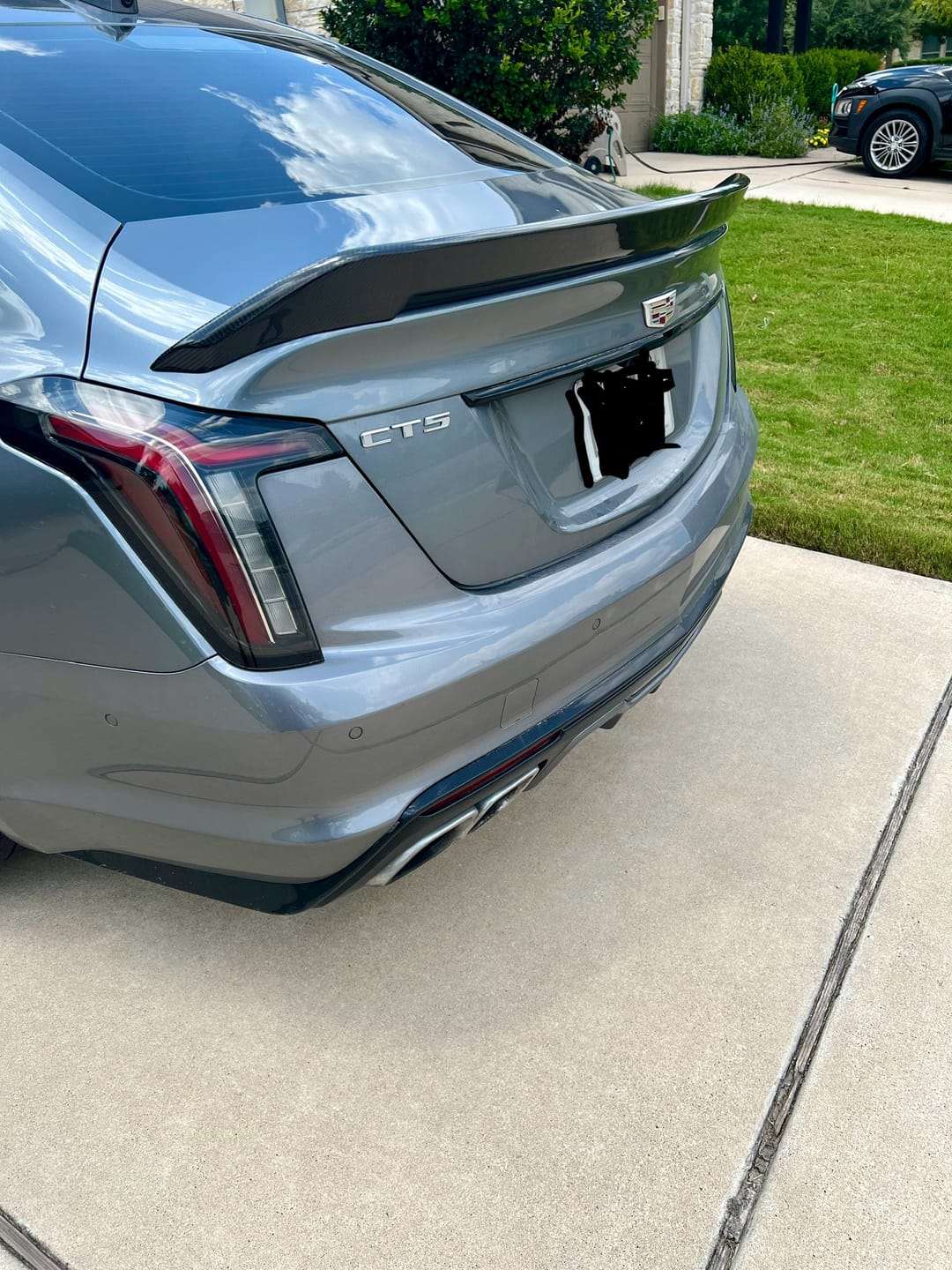 Customer photo review of 2020-Up Cadillac CT5-V | CT5 Sport Rear Trunk Spoiler
