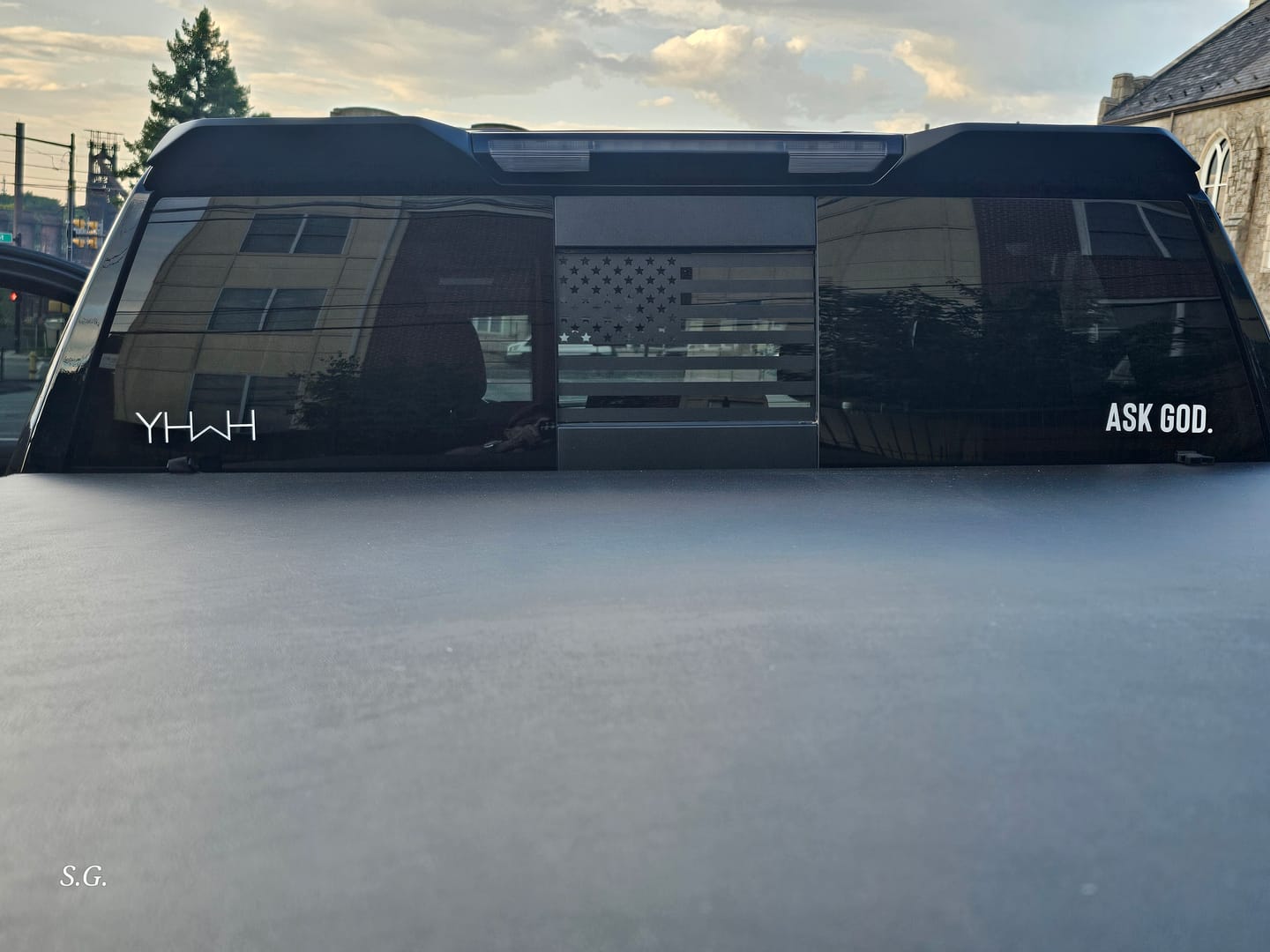 Customer photo review of Laser Cut Decal Logo Pack
