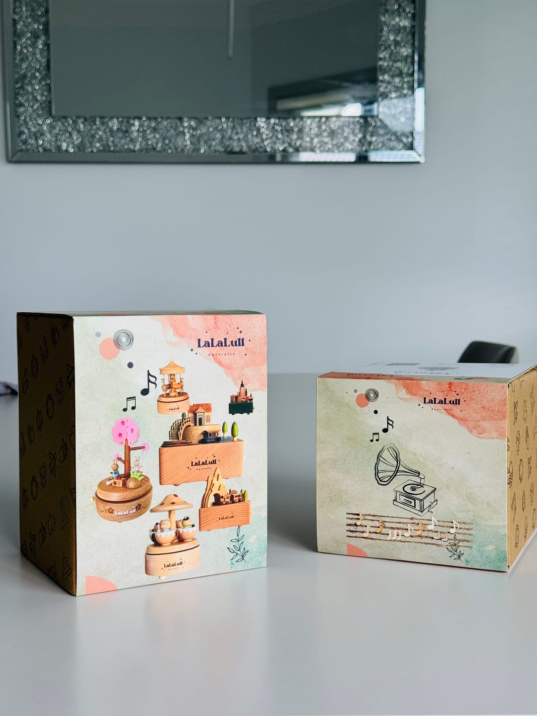 Customer photo review of LaLaLull Ballerina Music Box