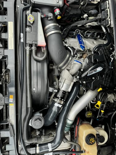 Customer photo review of SPE 6.7L Powerstroke Cold Side Pipe