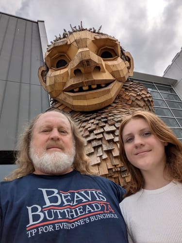 Customer photo review of Beavis Butthead 24 Cotton Tee