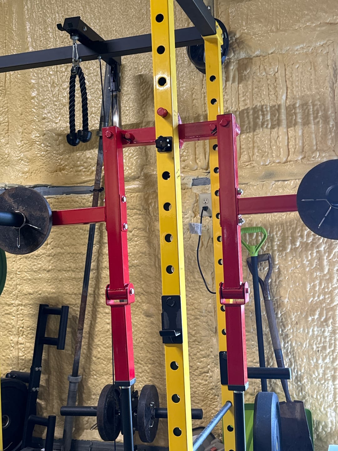 Customer photo review of Rack Mounted Lateral Raise