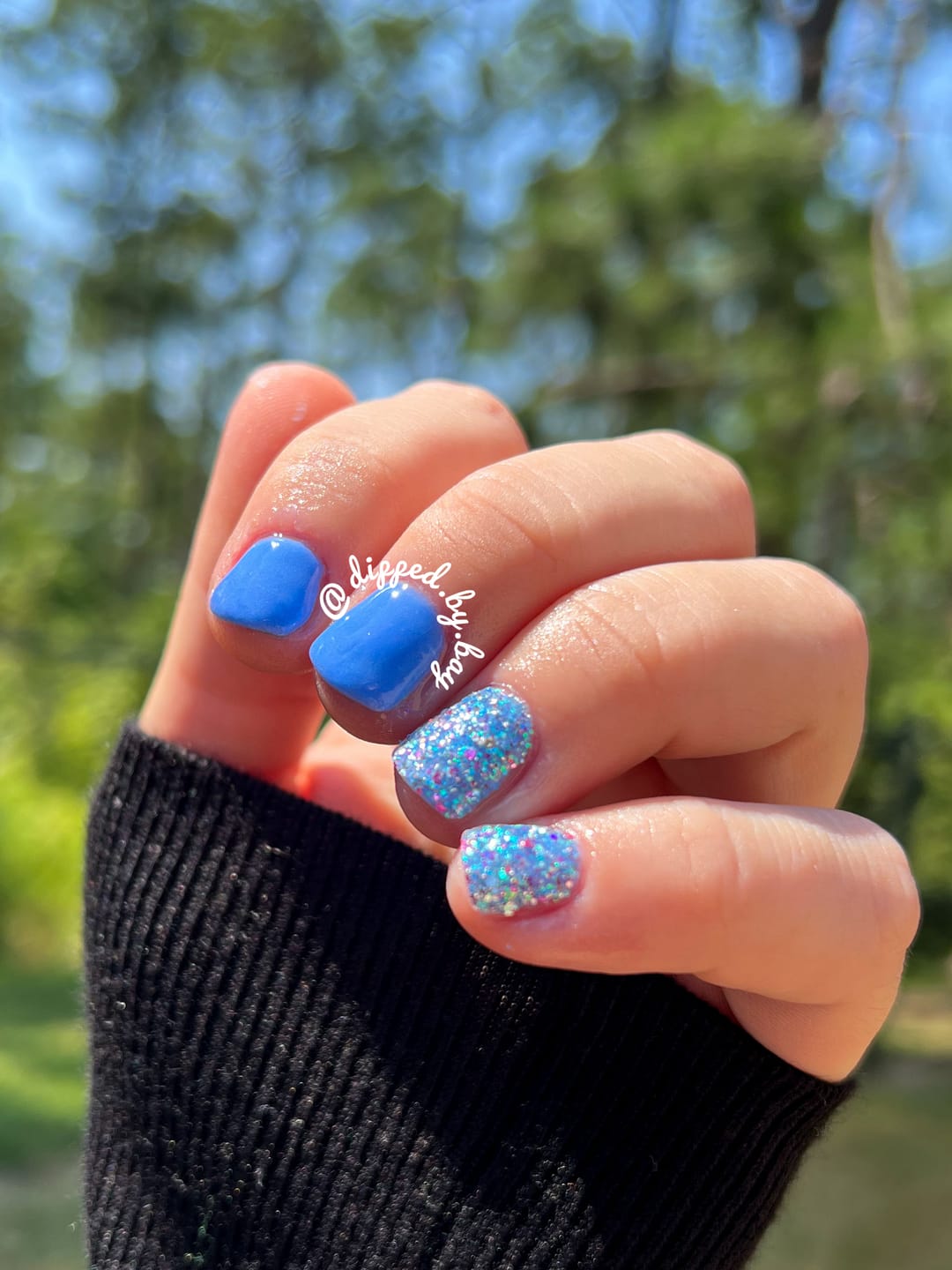 Customer photo review of 3 Step Dip Liquids: Base Bond, Solidify & Glossy 2.0