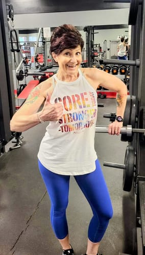 Customer photo review of Sore Today Stronger Tomorrow