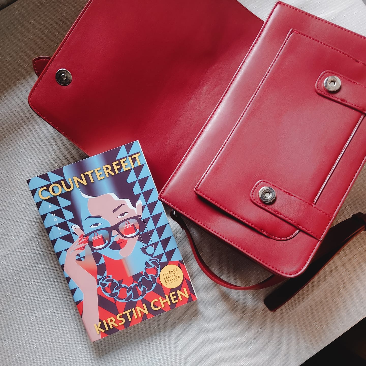 Customer photo review of Jane Messenger Bag