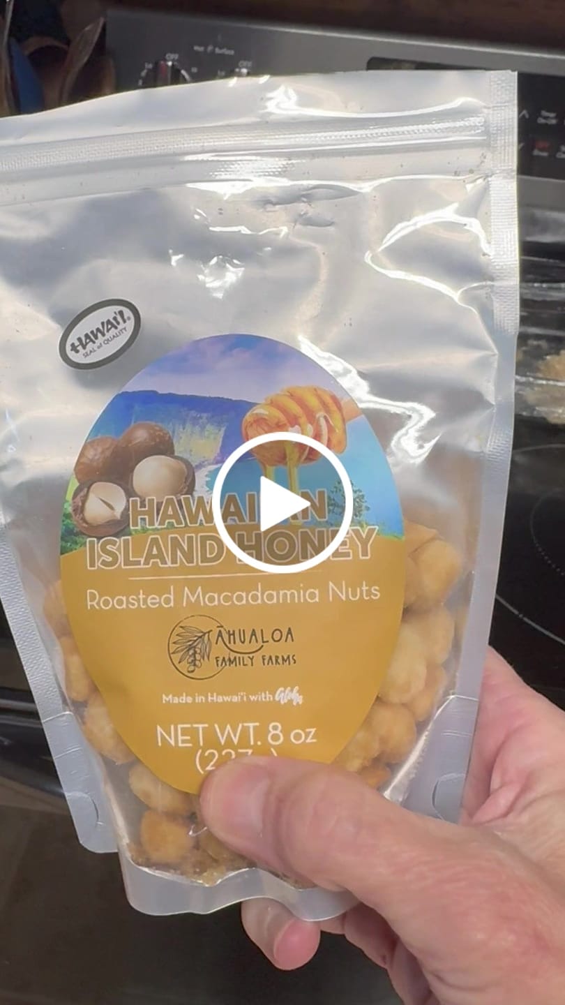 Customer video review of Hawaiian Island Honey Macadamia Nuts