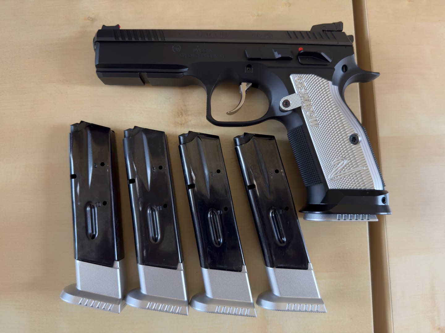 Customer photo review of CZ Shadow 2 Magazine Base Pad IPSC Standard Division