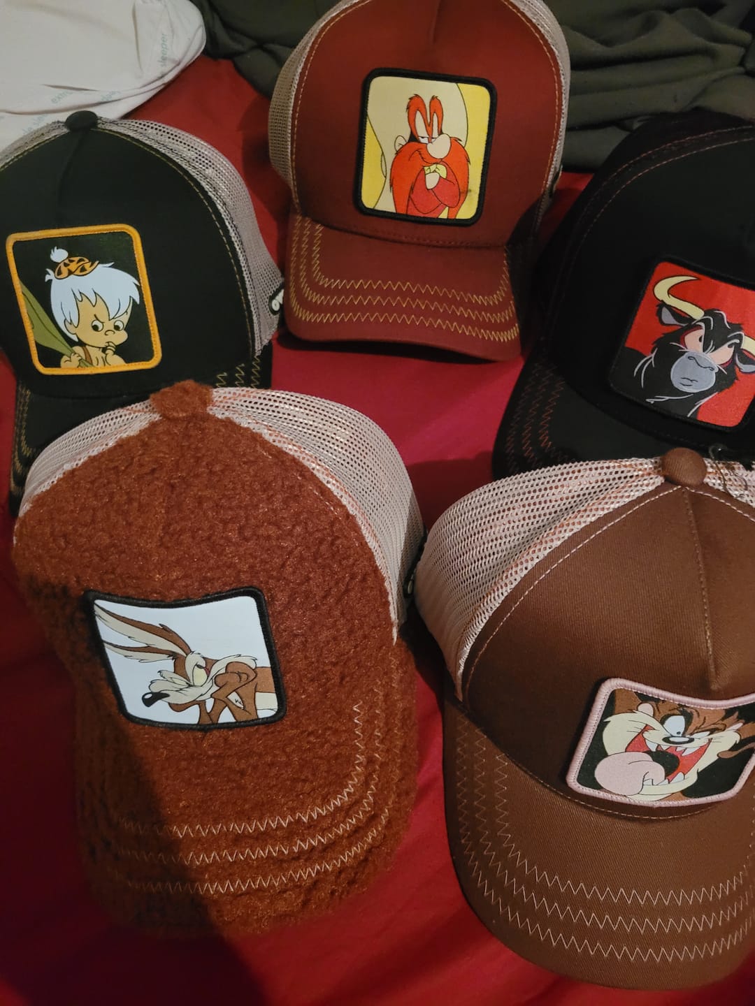 Customer photo review of OVERLORD X Looney Tunes: El Toro the Bull Trucker Cap