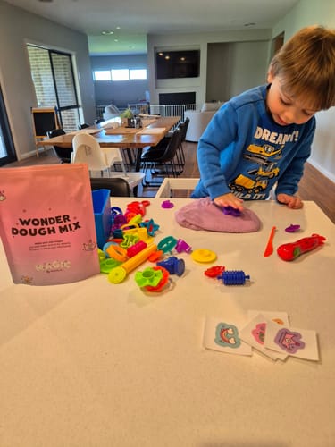 Customer photo review of Four Pack Wonder Dough
