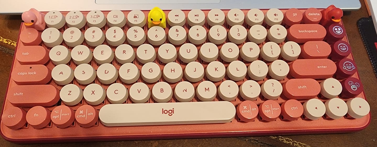 Customer photo review of Duckey Keycap