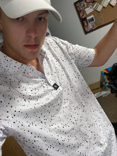 Customer photo review of Cosmic Sprinkle - White