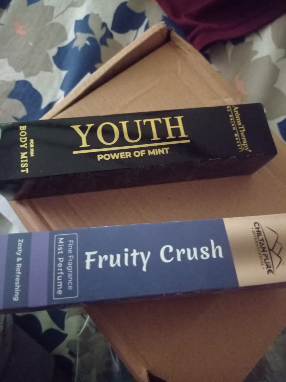 Customer photo review of Youth Natural Body Mist - Made With Mint - Splash of Confidence!!
