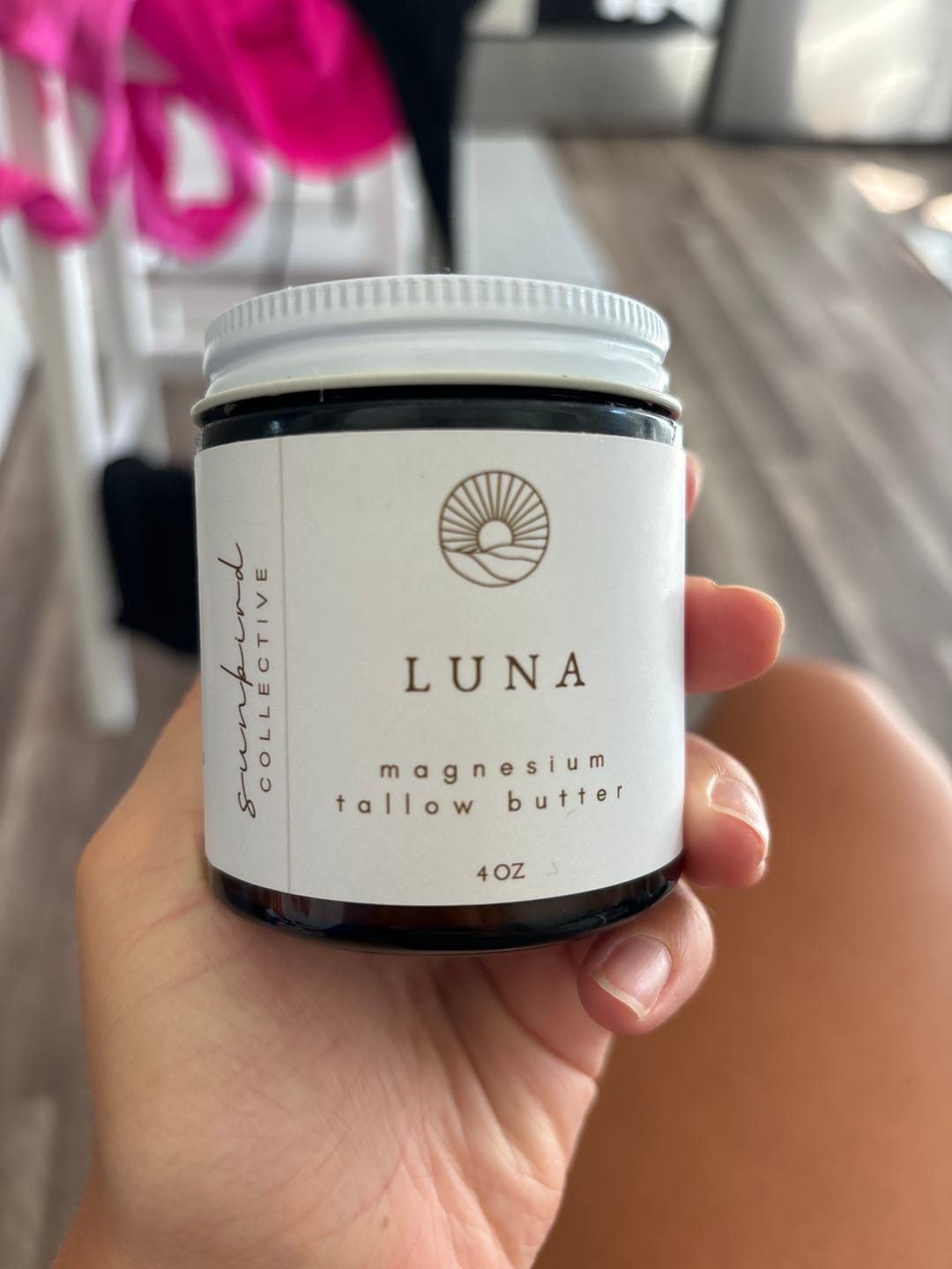 Customer photo review of luna / tallow magnesium butter