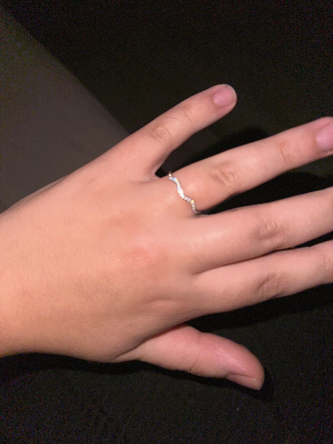 Customer photo review of Wavy Ring | 18K vergoldet