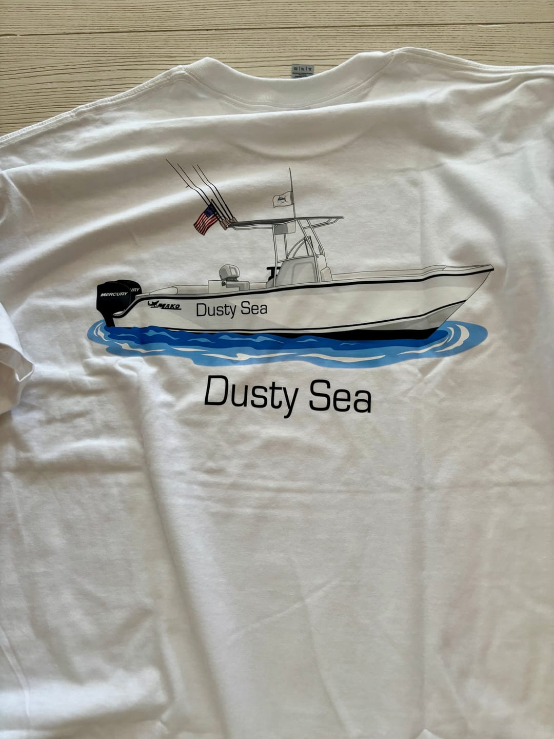Customer photo review of Custom Cotton Basic Men's T-Shirts