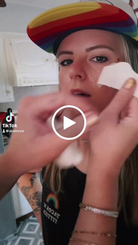 Customer video review of Stardust Speckles + Faux Freckles Makeup Patches