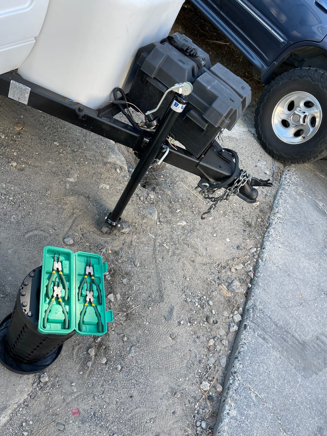 Customer photo review of Swing Down Tongue Jack