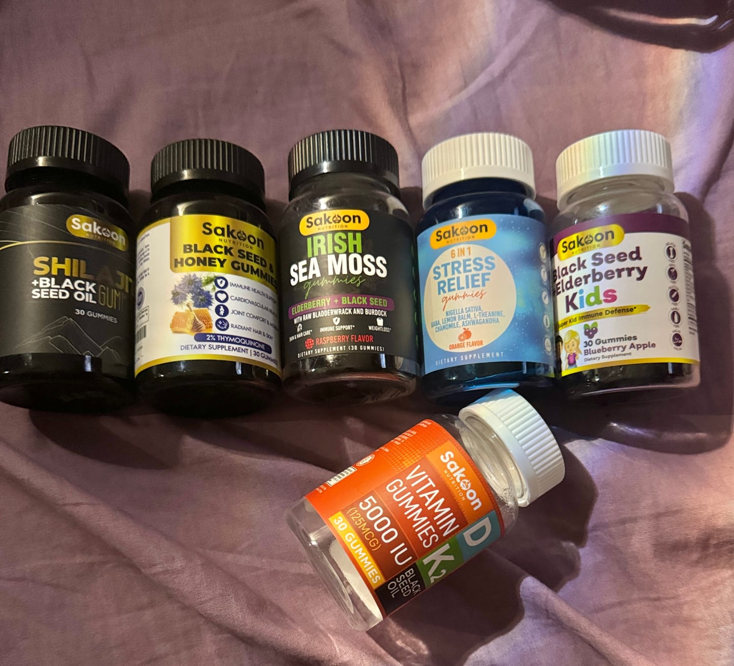 Customer photo review of Sakoon Gummies Bundle Gift Set
