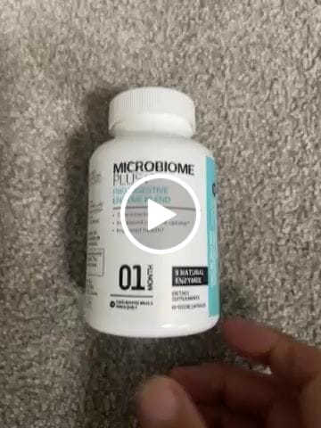 Customer video review of Pro Digestive Enzyme Blend | Microbiome Plus+