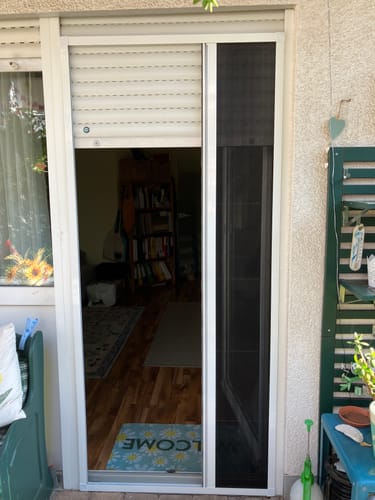 Customer photo review of Fliegengitter zum Schieben