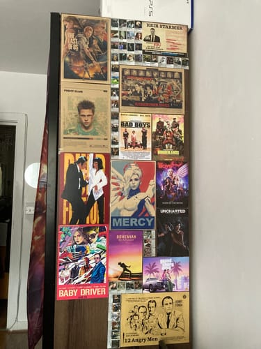 Customer photo review of Bad Boys 1995 Movie Poster