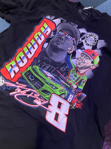 Customer photo review of Kyle "Rowdy" Busch x Glory Days Apparel Icons T-Shirt