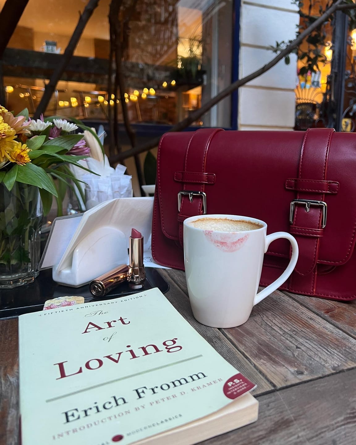 Customer photo review of Jane Messenger Bag