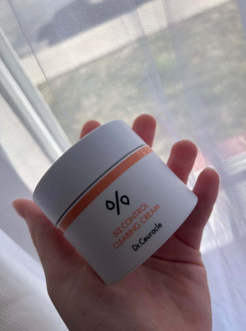 Customer photo review of Cremă seboreglatoare Dr. Ceuracle 5a Control Clearing Cream  50ml